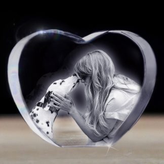 3D Crystal Heart